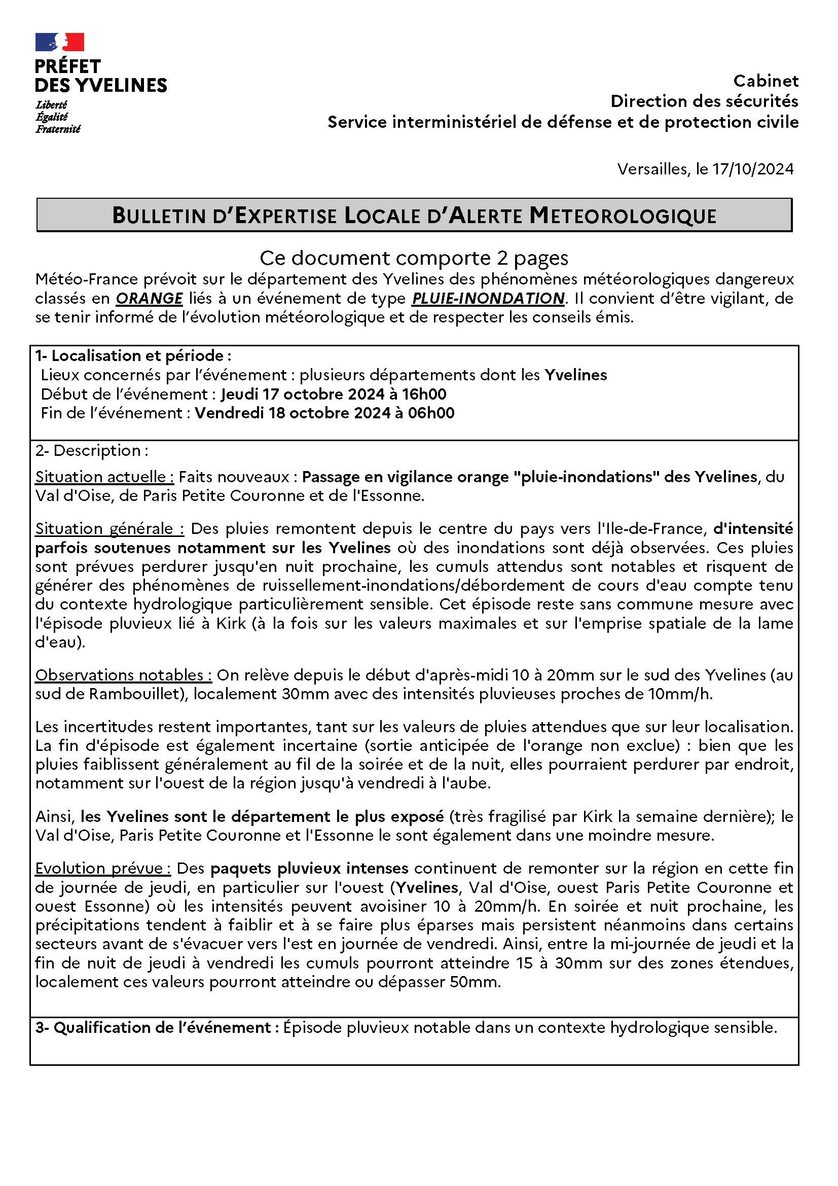 belam pluie inondation orange 17.10.2024 1 Page 1