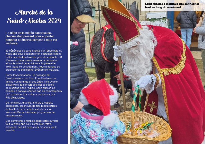 Retour images Marché de la Saint Nicolas 2024